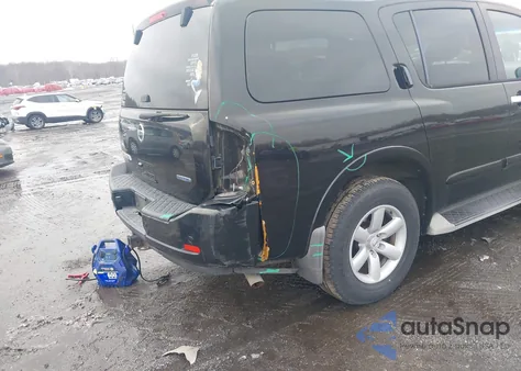 2012 Nissan Armada Sv from USA, damaged, VIN 5N1BA0NDXCN618978